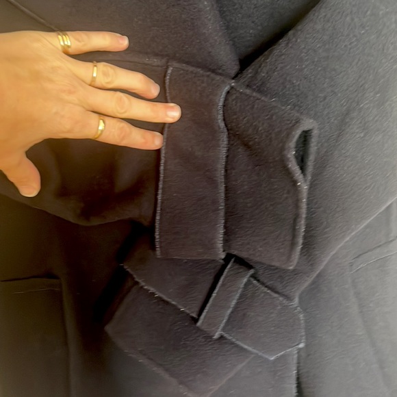 Derek Lam Oversized Wool Coat -Navy - Picture 11 of 11